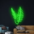 thumbnail image 4 of Handmadetneonsign Fern Leaf Neon Sign, Fern Tropical Leaf Wall Art Decor, Eco Leaf Wall Decor, 4 of 5