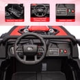 thumbnail image 4 of 24V Ride On Car for Kids, 4WD Battery Powered Off-Road Electric UTV with Remote Control, 2 Seater Ride On Toy with High/Low Speed, Power Display, Headlights, Music, 4 of 8