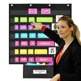 thumbnail image 4 of HLONK Classroom Pocket Chart Home Pocket Chart Hanging Cards Pocket Chart Wall Pocket Chart, 4 of 6