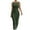 Green, variant on Ashirexll Summer Dresses for Women 2024, Long Dresses for Women, Sleeveless Strap Long Wrapped Hip Waist Knitted Dress for Women Gray L