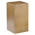 thumbnail image 3 of Pangea Home Miami Metal Pedestal Set in Brushed Brass, 3 of 8