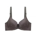 thumbnail image 2 of SROBPTY Plus Size Bra for Women, Womens Push Up Bra, Women's Seamless Underwire Thin Push Up D Cups Comfortable Lightweight Daily Bras Army Green,44/100D, 2 of 3
