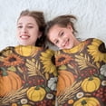 thumbnail image 5 of Fall Pumpkins Sunflowers Autumn Pattern Round Blanket,Comfortable Soft Flannel Throw Blanket,All Season,Warm Lightweight Blankets for Sofa Bed Couch Living Room Chair 47"x47", 5 of 5