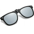 TRAHOOClip On Sunglasses Over Prescription Glasses Polarized Men Women