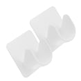thumbnail image 3 of Beaupretty 2Pcs No Drilling Curtain Rod Holders Self Adhesive Wall Mount Clips, 3 of 8