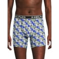 thumbnail image 2 of Head 3-Pack Adult Mens Cotton Stretch Boxer Briefs, Sizes S-XL, 2 of 4