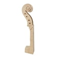 thumbnail image 1 of Fiocias Violin Neck Head Musical Instrument Accessories High Performance DIY Professional Unpainted Practical Handcrafted Replacement Without Fingerboard, 1 of 8