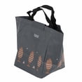 thumbnail image 3 of Bolsa de almuerzo Ticfox Tela Oxford impermeable con aislamiento gran capacidad gris oscuro, 3 of 8