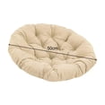 thumbnail image 2 of Colaxi 20" Khaki Outdoor Chair Round Seating Cushion, Washable, 2 of 10