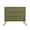 Olive Green+3, variant on ZHICHUN Olive Green 3-Drawer Dresser Modern Storage Dresser with Integrated Cutout Handles Easy-Glide Drawers and Sturdy Metal Legs for Bedroom Apartment & Guest Room