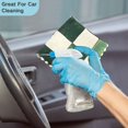 thumbnail image 4 of Yayeee 6 Pack Kitchen Dish Cloths for Washing Dishes Soft Absorbent Microfiber Towels, Green and White Plaid Pattern, 4 of 9