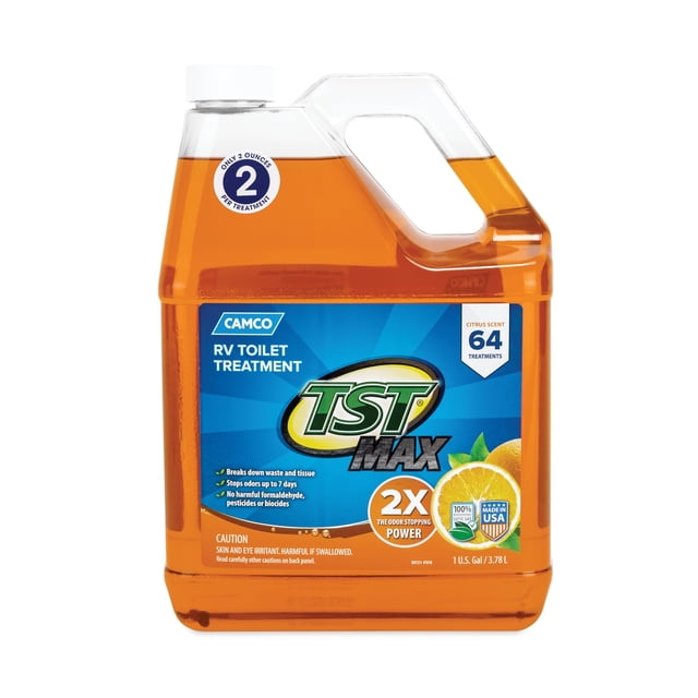 Camco TST MAX Traitement de Toilette pour VR 3,8 L Parfum d'Orange