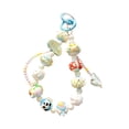 thumbnail image 4 of Llavero con cuentas, llavero con dijes, adornos decorativos colgantes para llaves de coche Azul, 4 of 9
