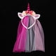 thumbnail image 3 of Diadema de Cuerno con Globo de Niñas Fuente Grande Fiesta Sunnimix diadema de unicornio mágico niñas, 3 of 8