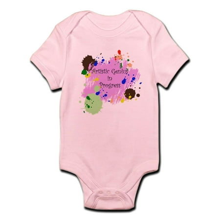 

CafePress - Artistic Genius Infant Bodysuit - Baby Light Bodysuit