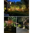 thumbnail image 3 of SUNVIE 12W Low Voltage LED Landscape Lights, Outdoor 12V Warm White Waterproof Wall Tree Flag Spotlight with Spike Stand for Patio Decor, 12 pack, 3 of 6