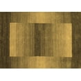 thumbnail image 1 of Ahgly Company Indoor Rectangle Abstract Brown Contemporary Area Rugs, 5' x 7', 1 of 4