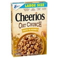 thumbnail image 3 of Cheerios Cereal, Oat Crunch, Oats 'n Honey, Large Size, 14.2 oz, Quantity of 1, 3 of 5
