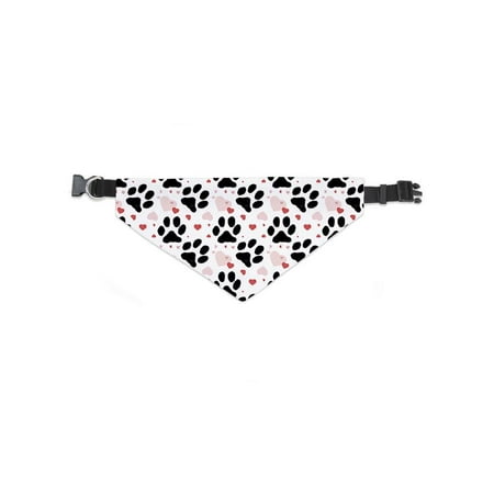 Animal Footprint Pattern Bandana -Image by Shutterstock, Large