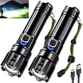 thumbnail image 1 of Linterna LED recargable AKNEAR 99000 lm con 5 modos de luz, 1 of 8