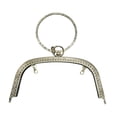 thumbnail image 4 of simhoa Metal Purse Frame Iron Design Clasp Lock for DIY Craft Bag Handle Bag Making Bronze, 4 of 8