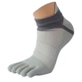 thumbnail image 2 of Puntoco Clearance 1 Pair Menmesh Meias Sports Running Five Finger Toe Socks Gy, 2 of 2