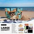thumbnail image 5 of Daiia Funny Swimming Chihuahua Beach Travel Bag - Water-Resistant Beach Bag, Lightweight Tote with 7 Pockets for Women and Men - Gym,Pool,Camping,Reusable Grocery Bag, 5 of 7