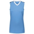 thumbnail image 1 of Chandail Rover pour Femmes, Bleu Columbia et Blanc - 2TG, 1 of 1