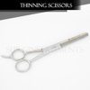 Gift Idea 6.5" Double Edged Hair Salon Stylist Barber Thinning Shears Scissors