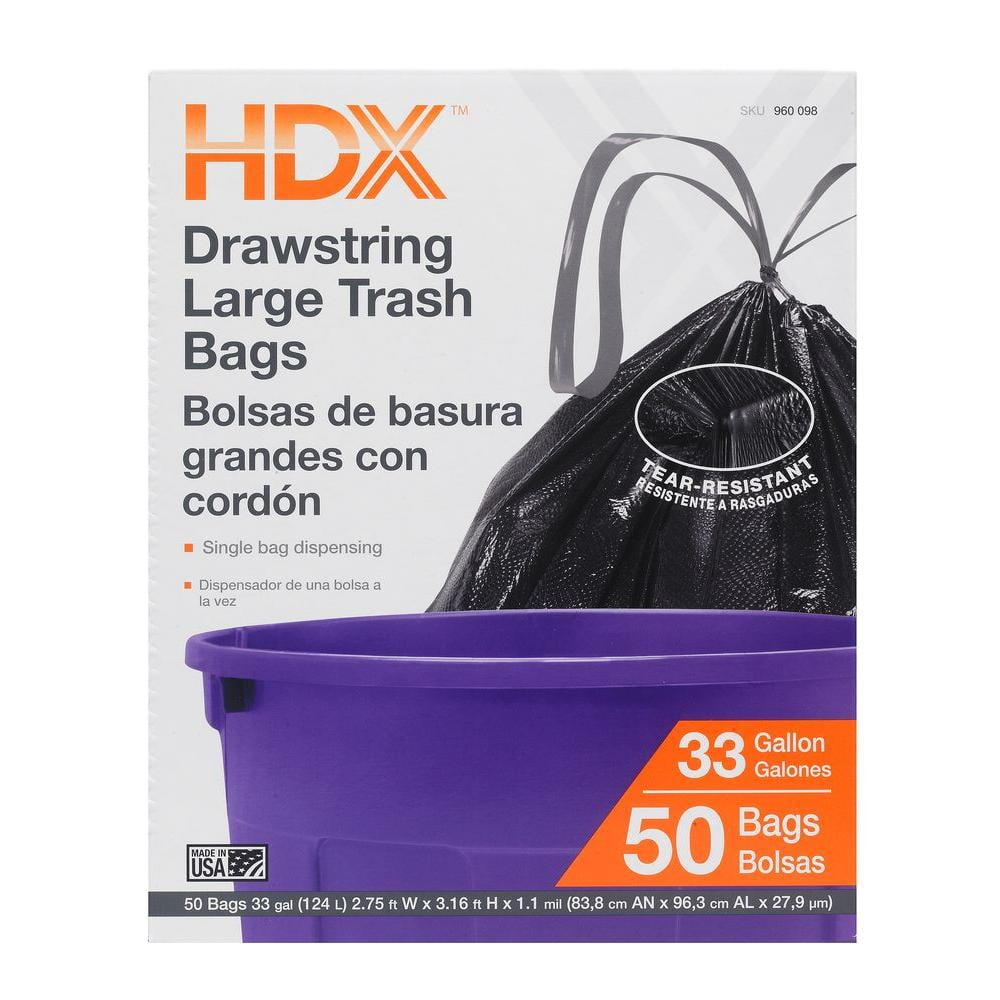 hdx extra large trash bags