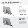thumbnail image 6 of SideTrak Solo Essential 15.6'' Portable Monitor Extender, FHD LCD Laptop Dual Screen with Kickstand, Compatible with Mac, PC, Chrome, Powered by USB or HDMI port, 6 of 9