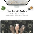 thumbnail image 5 of Phase of The Moon Desk Mat,Large Moon Phase Changes Gaming Keyboard Mouse Pad,Non-Slip Rubber Base Desk Pad Thick Stitched Edges Waterproof Mousepad Mouse Mat 31.5"x11.8", 5 of 6