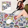 thumbnail image 6 of Yayeee Faucet Mat for Kitchen Sink 14.7" Diatomite Long Splash Guard Pad, White Doodle Pattern, 6 of 7