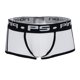 thumbnail image 2 of Calzoncillos de malla transpirable elástica para hombres Ropa interior Pantalones cortos de tiro bajo Troncos Blanco Sunnimix calzoncillos para hombres, 2 of 8