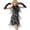SL2, variant on Wdgfv Sequins Tassel Latin Dance Dress for Womens 1920s Flapper Party Dresses Rumba Ballroom with Gloves