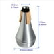 thumbnail image 4 of 2X Sordina para Trompeta, Sordina para PráCtica de Trompeta de Aluminio Ligero, 4 of 7
