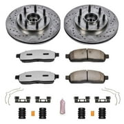 Power Stop Front Z36 Truck & Tow Brake Kit K1941-36 Fits 2018 Dodge Journey