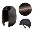 thumbnail image 3 of WEIWEIGG Wigs for Women, Medium Length Straight Black Wig, Soft Natural Look, Versatile for Daily/Party Use, Synthetic Heat Resistant Wigs, Easy to Trim & Style, 3 of 8