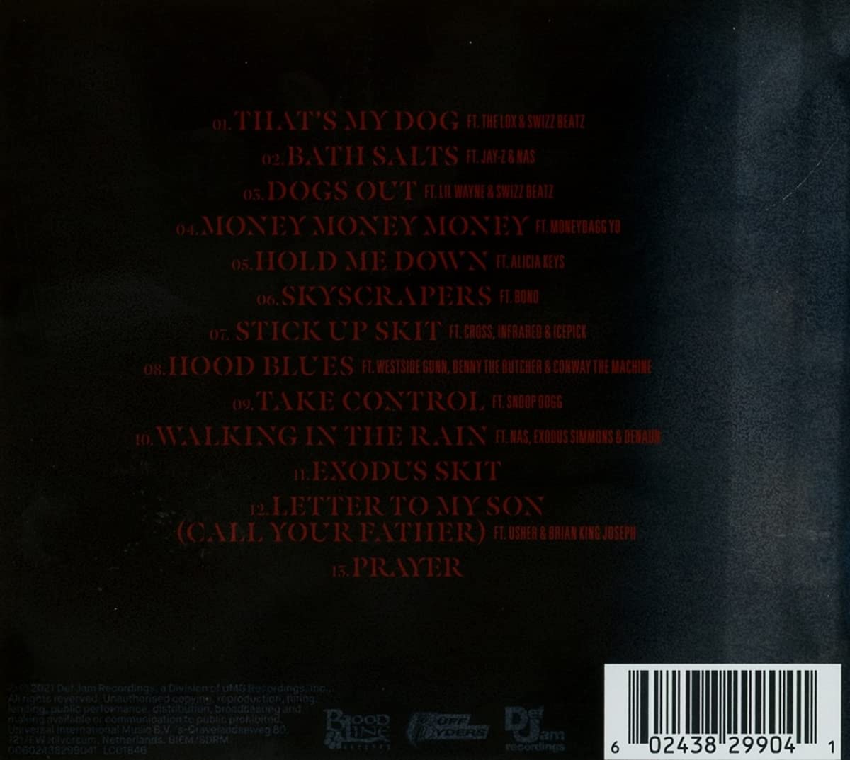 DMX - Exodus - Rap / Hip-Hop - CD - image 2 of 2
