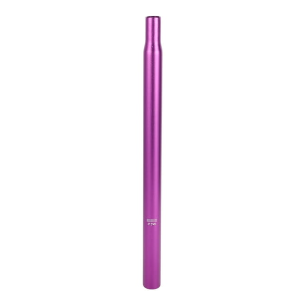 Publicaciones de asiento de bicicleta Unique Bargains 27.2x400mm tubo de asiento de bicicleta de aleación de aluminio púrpura ligero