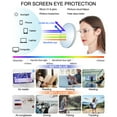 thumbnail image 5 of MARE AZZURO Photochromic Bifocal Reading Glasses Women Blue Light Blocking Square Readers Sunglasses 1.0 1.5 2.0 2.5 3.0 3.5 4.0 (Transparent, 3.50), 5 of 6