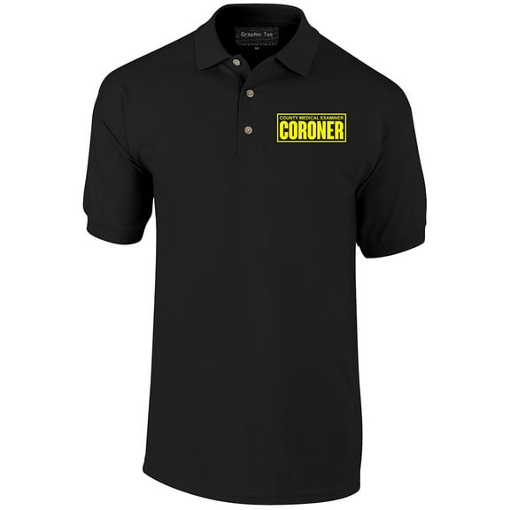 Coroner Polo Shirt, Coroner Shirt, CSI shirt, CSI polo, Medical Examiner shirt