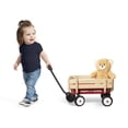 thumbnail image 2 of Toy Wagon Radio Flyer My 1st Steel & Wood con osito de peluche para niños, 2 of 9
