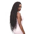 thumbnail image 6 of Janet Collection Nala Tress Synthetic Hair Crochet Braid Loop Ziggy Mambo Twist 30” ( 3 Packs Deal #4 Medium Brown ), 6 of 7