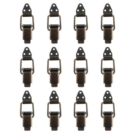 

Yongwei 12pcs Vintage Metal Toggle Clamps for Trunk Case