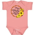 thumbnail image 3 of Inktastic My Mimi Loves Me with Sunflower Wreath Boys or Girls Baby Bodysuit, 3 of 5