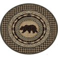 thumbnail image 1 of Mayberry Rug AD8071 5RD Tapis Rond 5 Pi 3 Po x 5 Pi 3 Po Destination Américaine Asheville Beige, 1 of 1