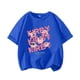thumbnail image 3 of 2024 Ropa infantil Verano Camiseta con estampado de Hello Kitty Camiseta de moda infantil Camiseta de manga corta Top de cuello redondo para niñas, 3 of 5