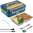 thumbnail image 1 of Portable Electric Lunch Box For Car 3 In 1 Food Warmer Heater Insulation Lunch Bag, 1 of 5
