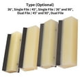 thumbnail image 3 of 36 and 90 Degree Fret End Beveling File 36° & 90° Luthier File Guitar Bass Fret End Dressing Fret Crowning End File Luthier Tools with Dual Filing Blade, 3 of 7
